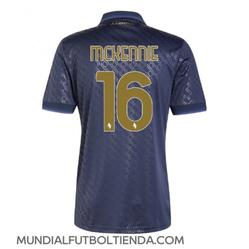 Camiseta Juventus Weston McKennie #16 Tercera Equipación Replica 2024-25 mangas cortas